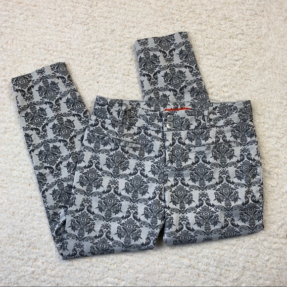 Anthropologie Cartonnier Charlie Ankle Floral Pant 6 - Picture 2 of 8